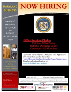 Maryland department of probation jobs