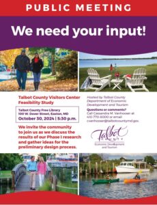 Public Meeting for Talbot County Visitors Center