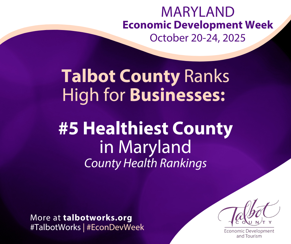 Talbot County Ranks High For Businesses Healthiest