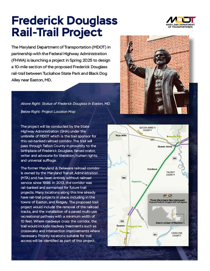 Frederick Douglass Rail-Trail Project
