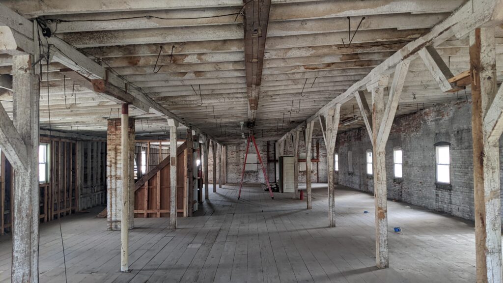 Dover Station under construction