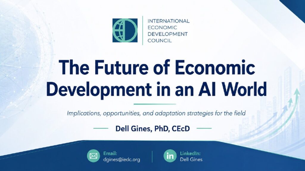 The Future of Economic Development in an AI World