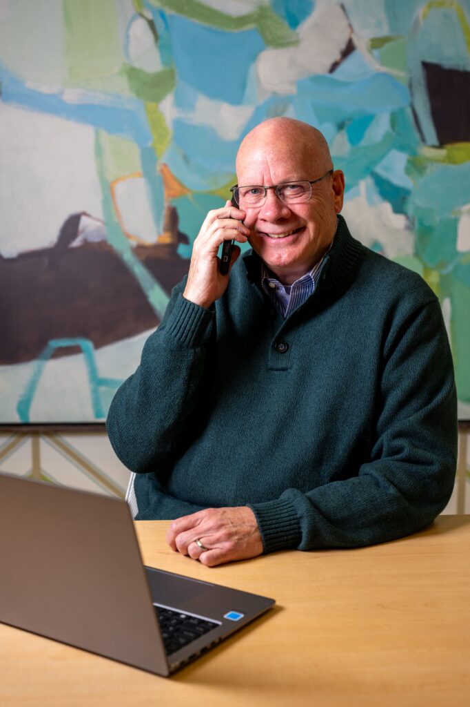 Mike Thielke, F3 Tech, on phone