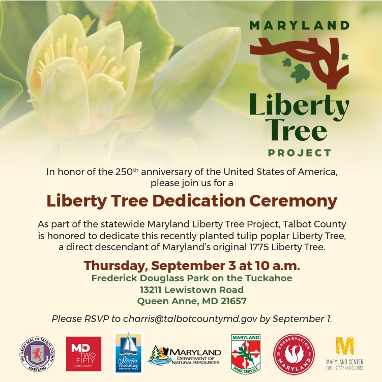 Liberty Tree Dedication Ceremony Invite