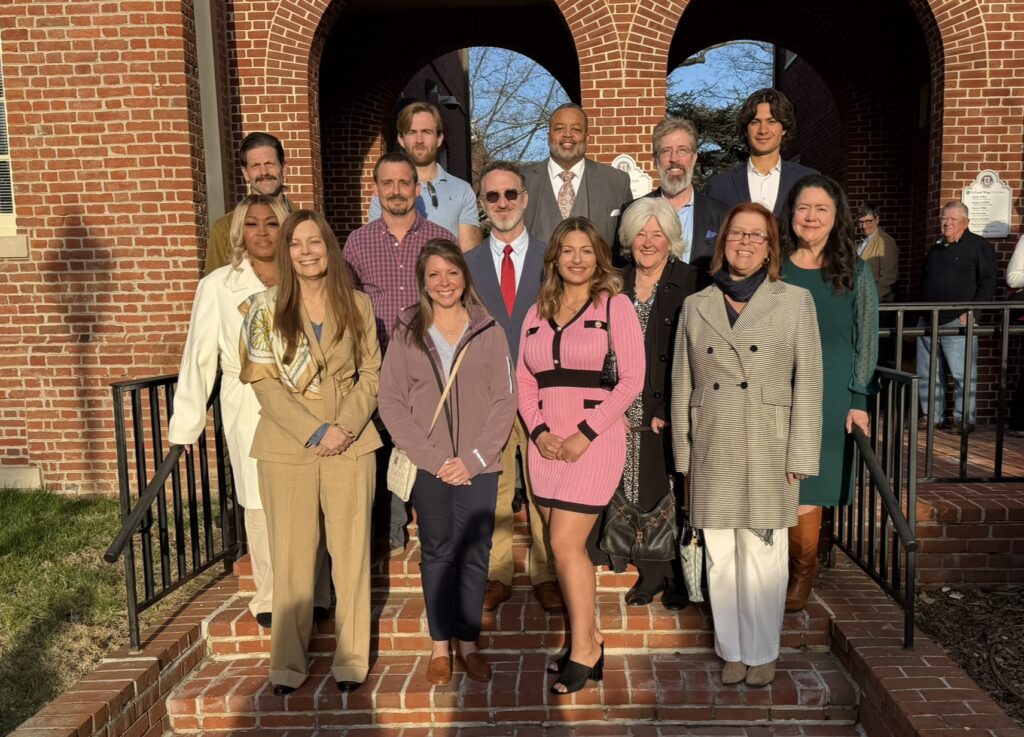 Talbot Works Business Academy facilitator Will Holmes takes a selfie with Cohort IV graduates following their graduation ceremony with the Talbot County Council. The internationally recognized Academy has graduated 50 business owners through four cohorts. Learn more about the program at www.talbotworks.org/businessacademy.  