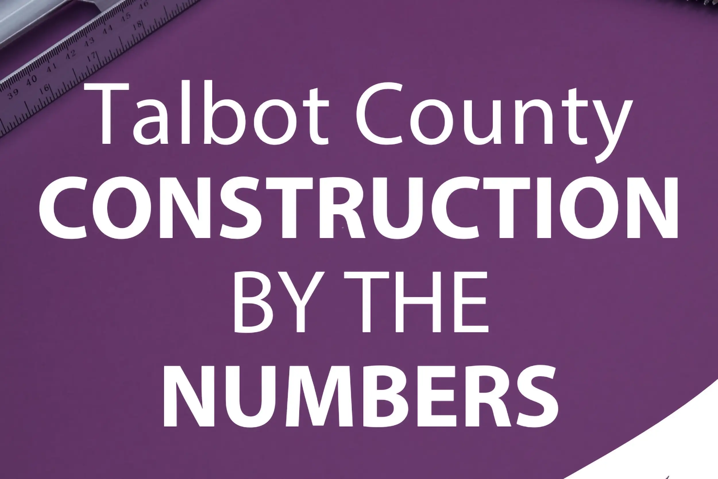 Construction by the numbers graphic
