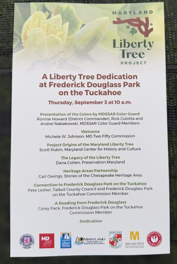 Talbot County Liberty Tree Dedication Ceremony 17