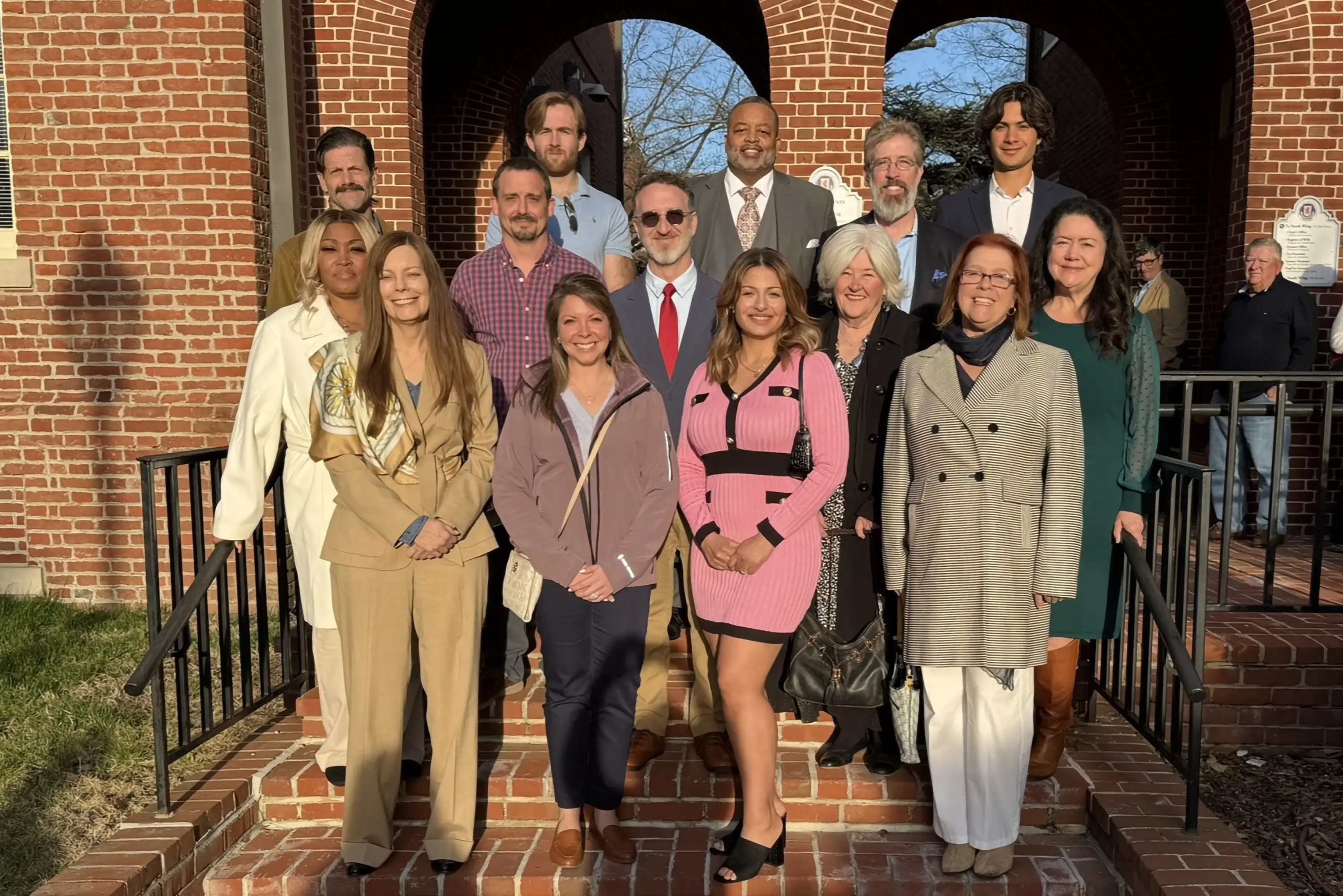 The business academy cohort IV taking a photo
