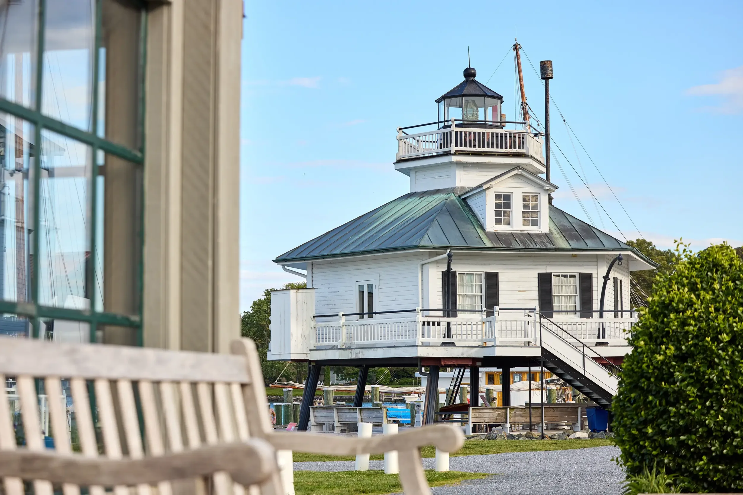 The lighthouse in Talbot County