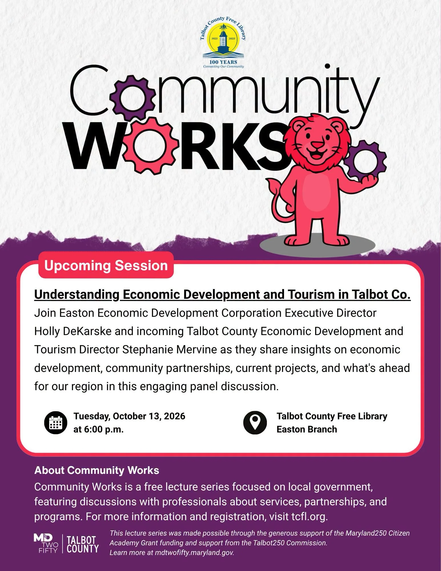 Community Workshop Flyer